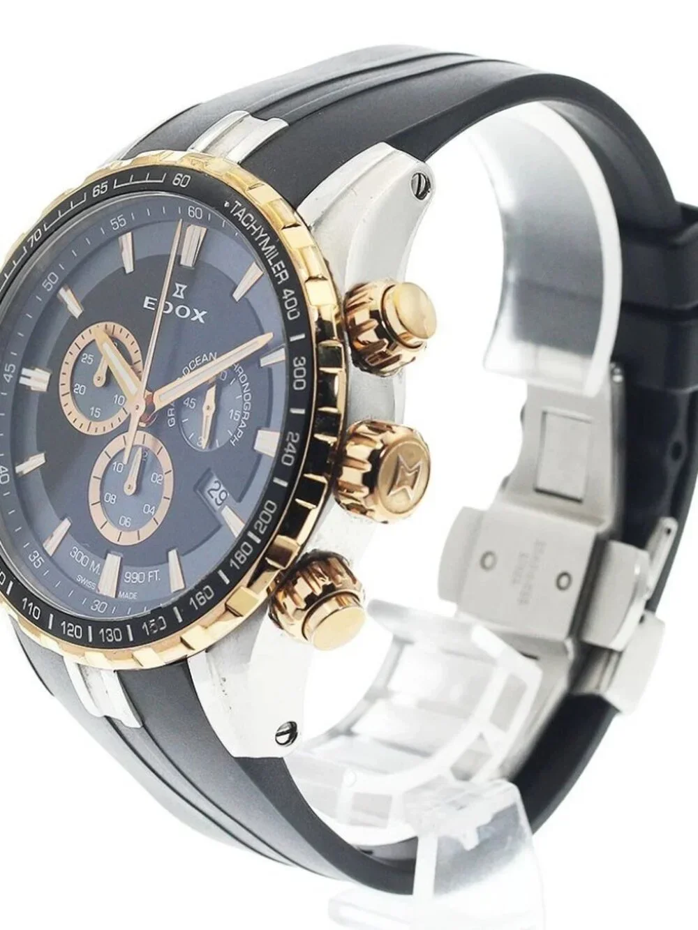 EDOX Grand Ocean 10226-357RCA-NIR Chronograph black Dial Quartz Men's